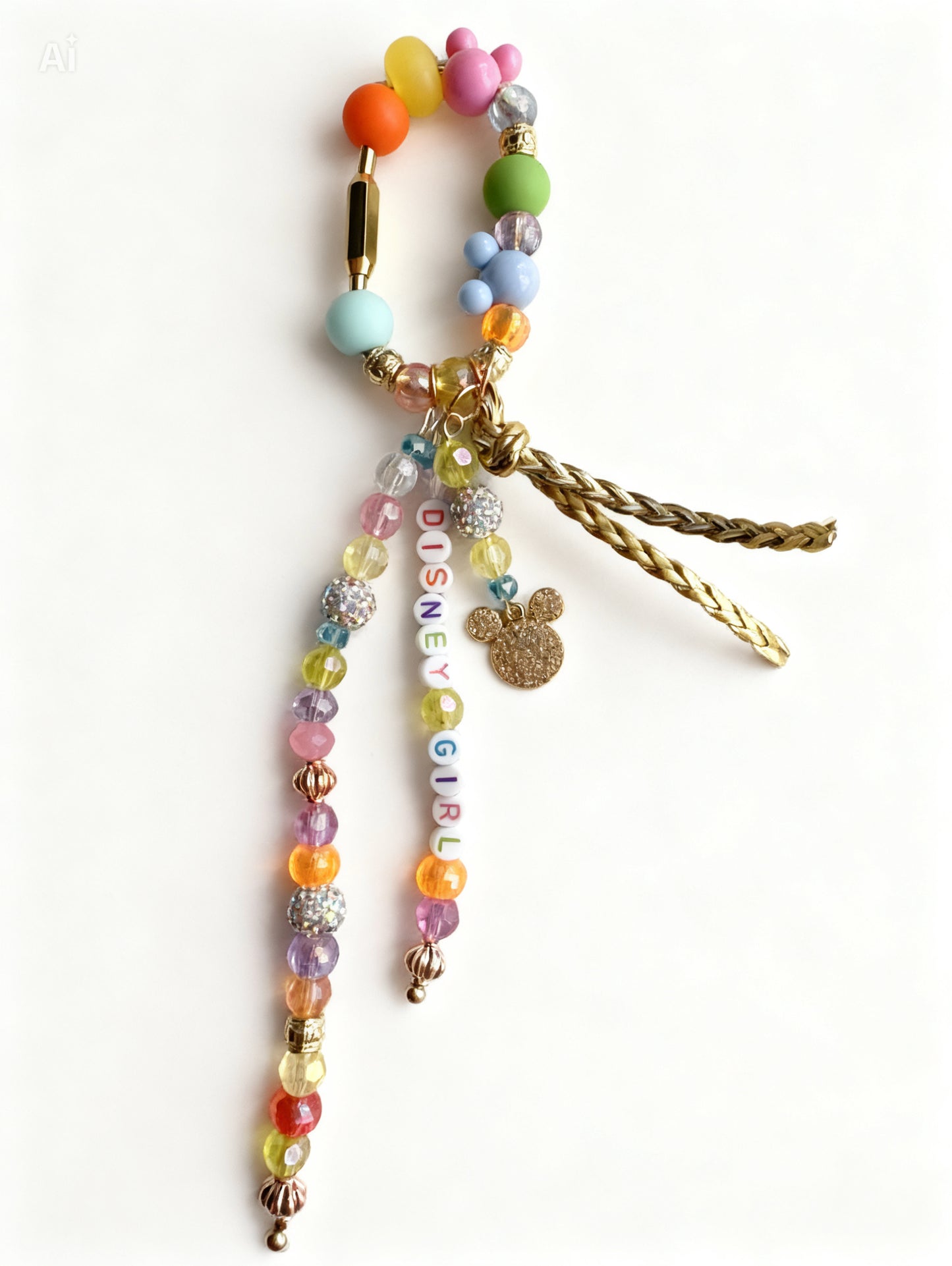 Bright Disney Girl Pixie Pop Bag Charm