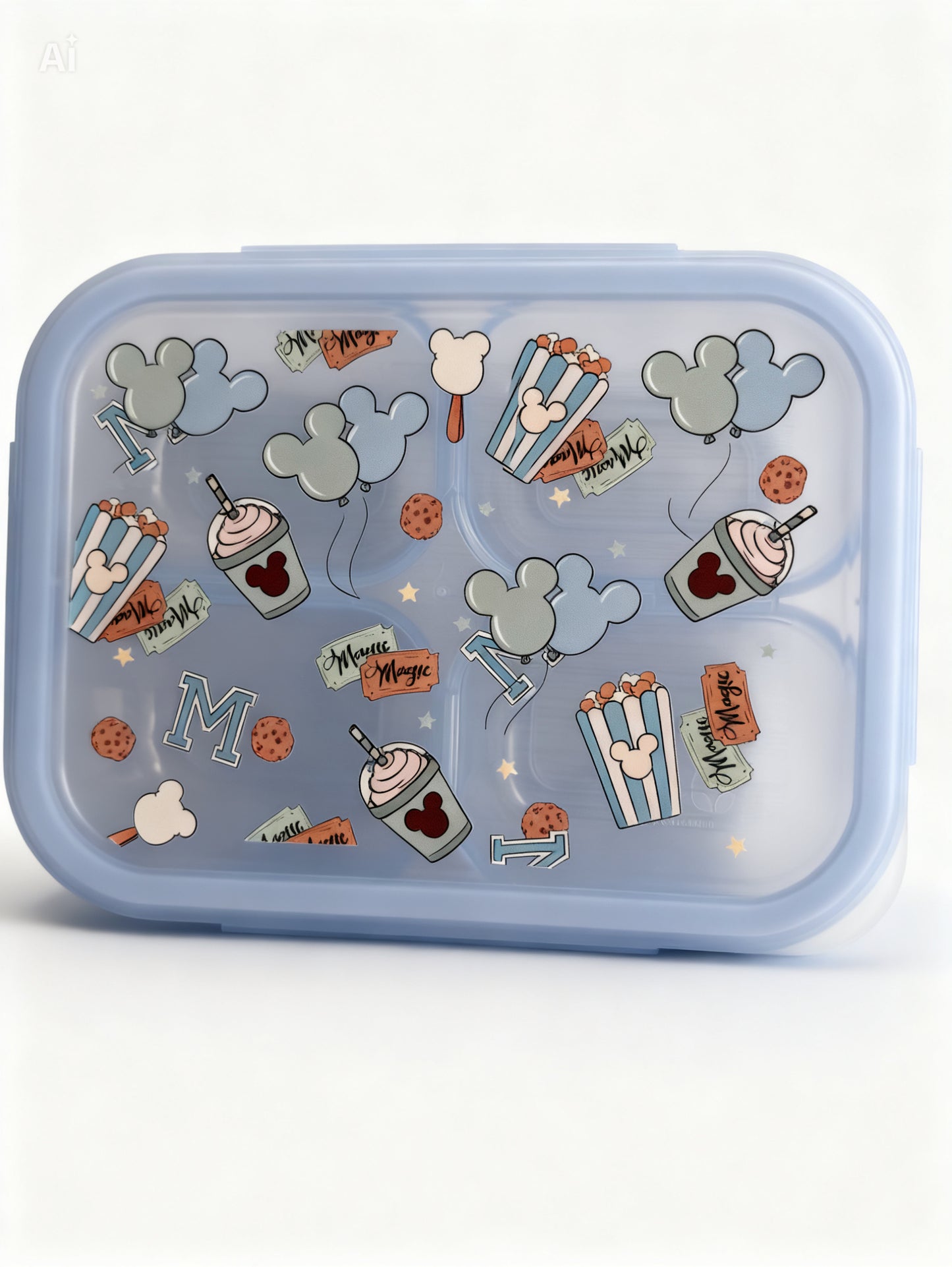 Muted Main Street snackbox