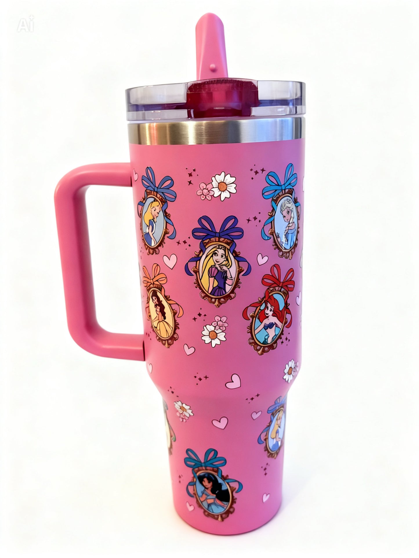 40oz Royal Coquette tumbler