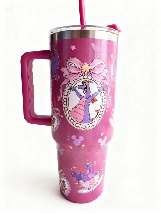 Imagination 40oz steel tumbler