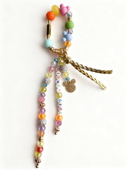 Bright Disney Girl Pixie Pop Bag Charm