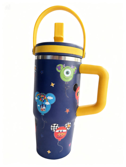 The Best Pal Balloons 20oz steel bottle
