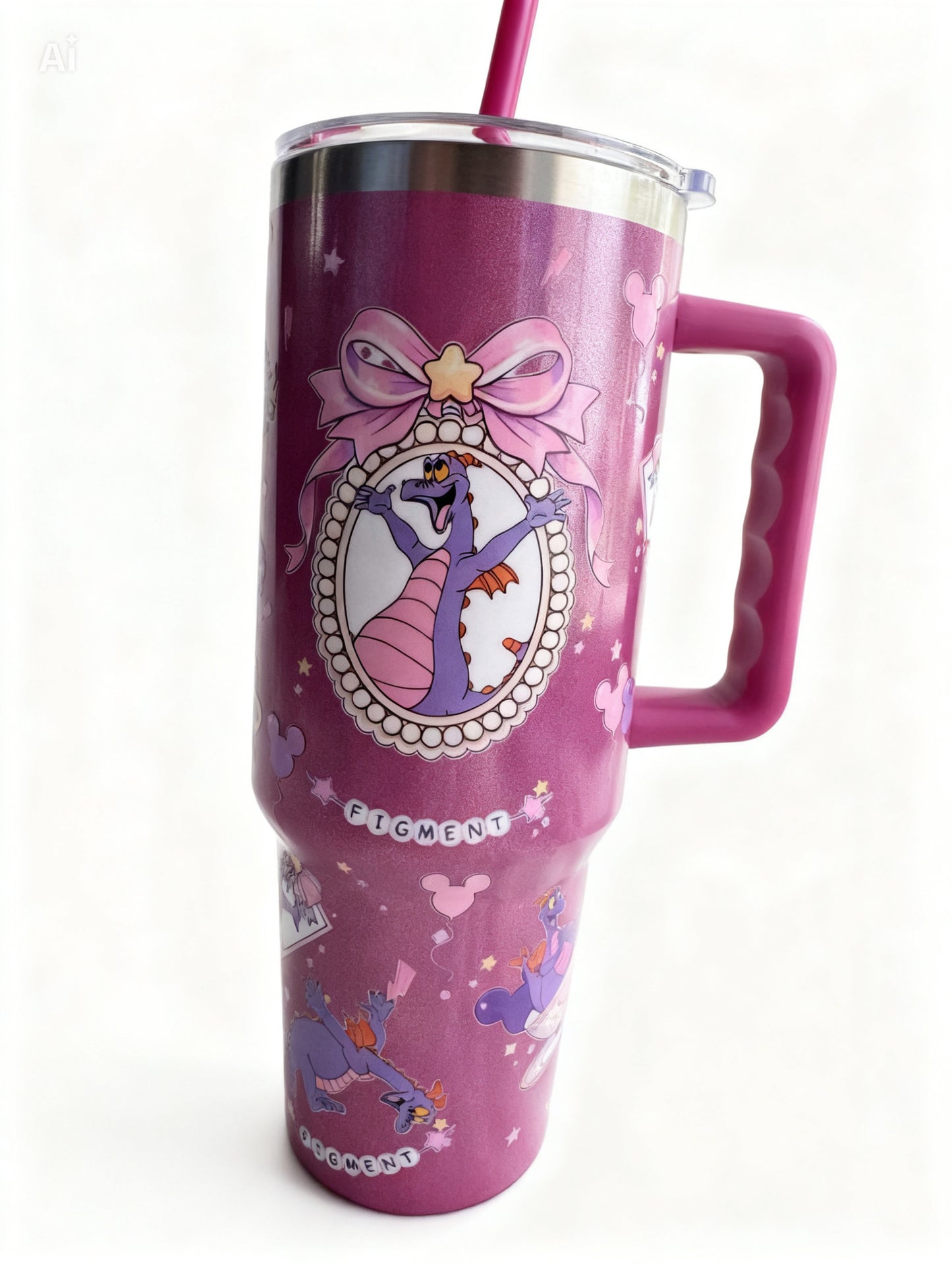 Imagination 40oz steel tumbler
