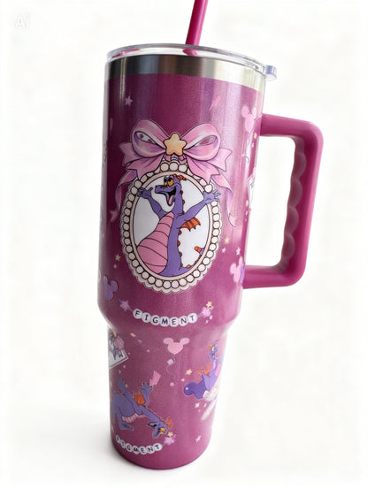 Imagination 40oz steel tumbler