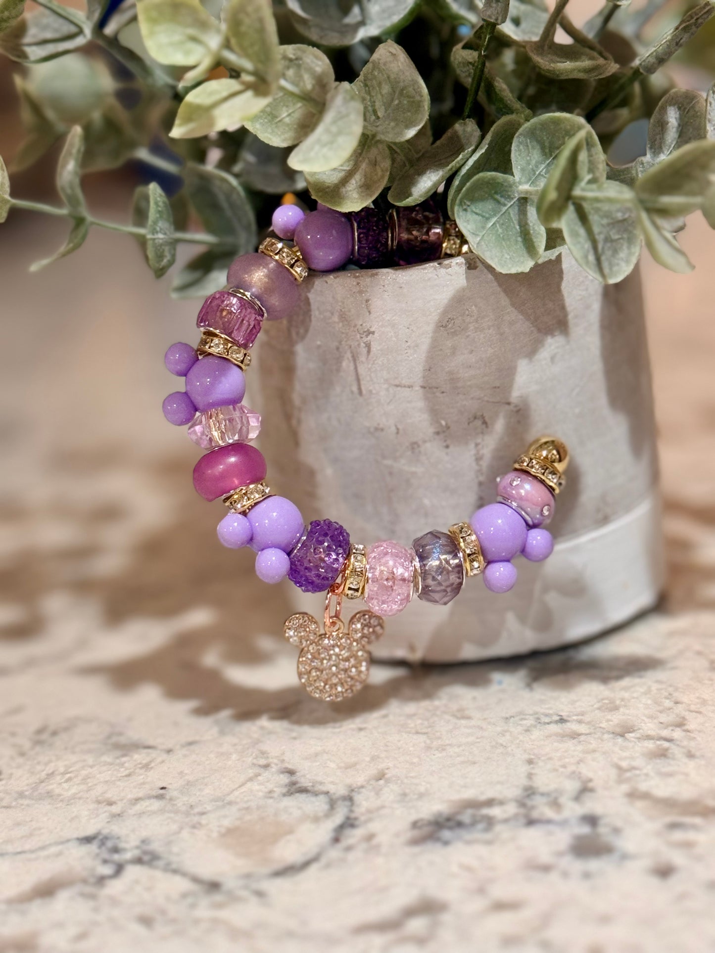 Purple Mouse Bangle