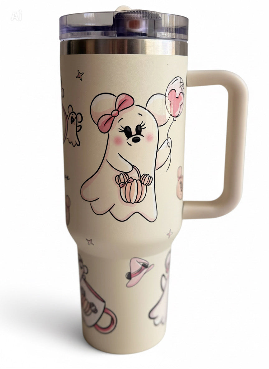 40oz Cutie Ghost Tumble