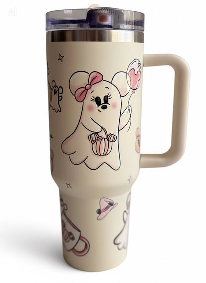 40oz Cutie Ghost Tumble