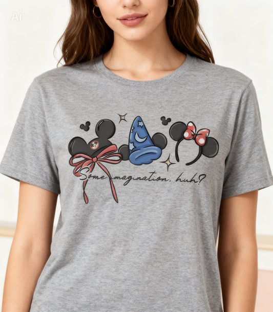 Some Imagination Tee (double sided)