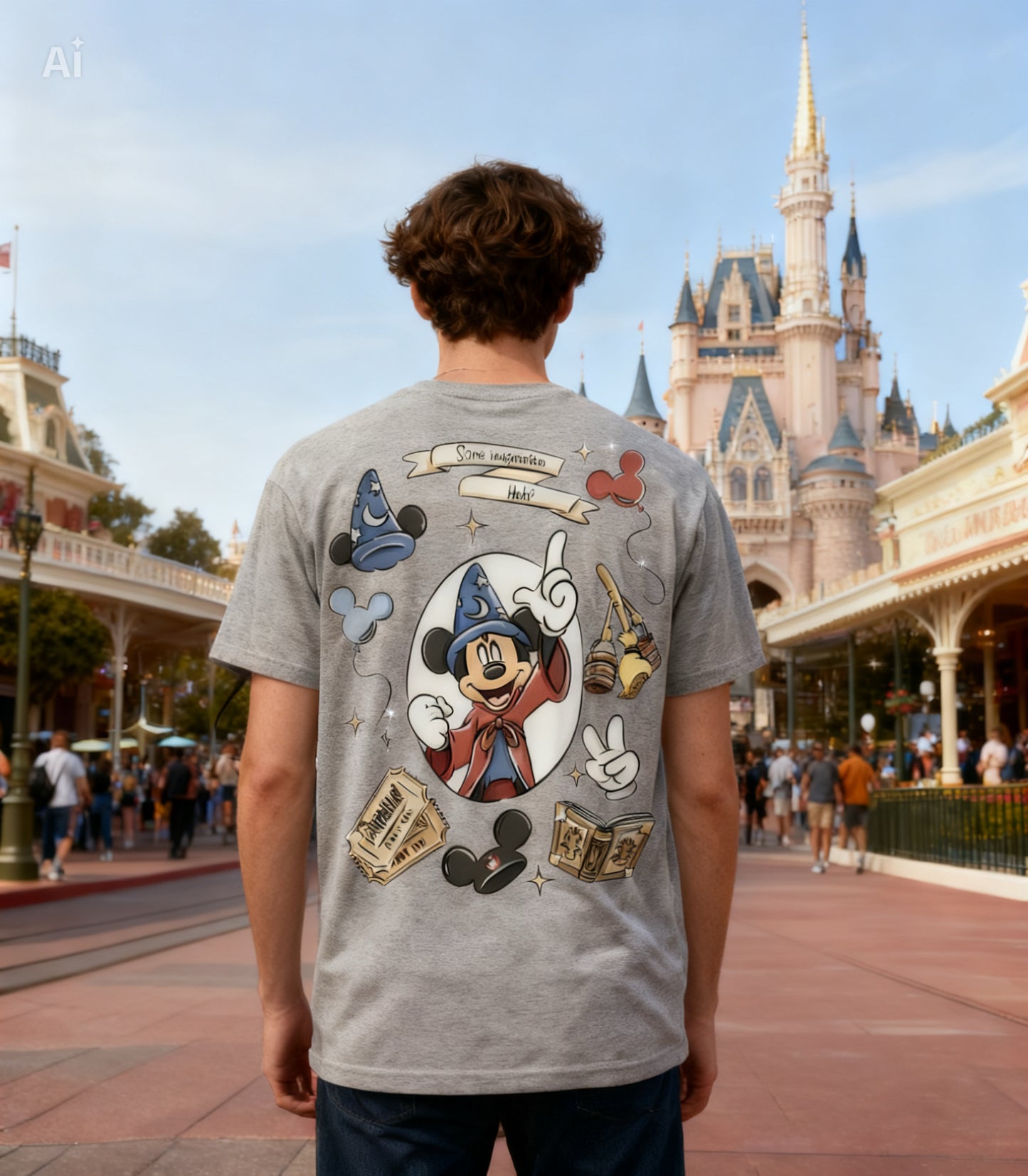 Some Imagination Tee (double sided)