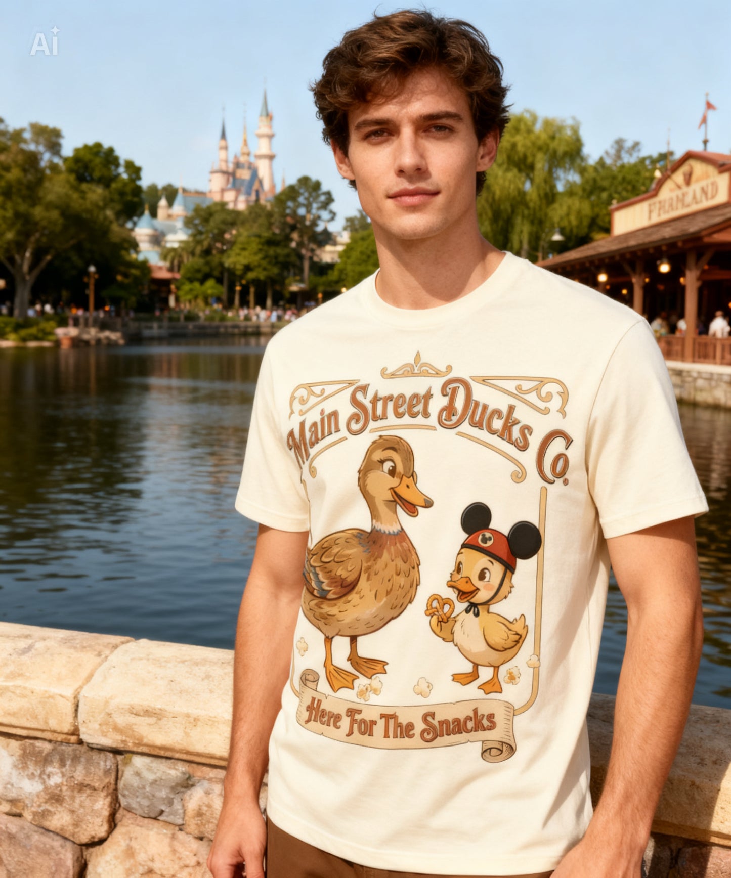 Main Street Ducky Tee