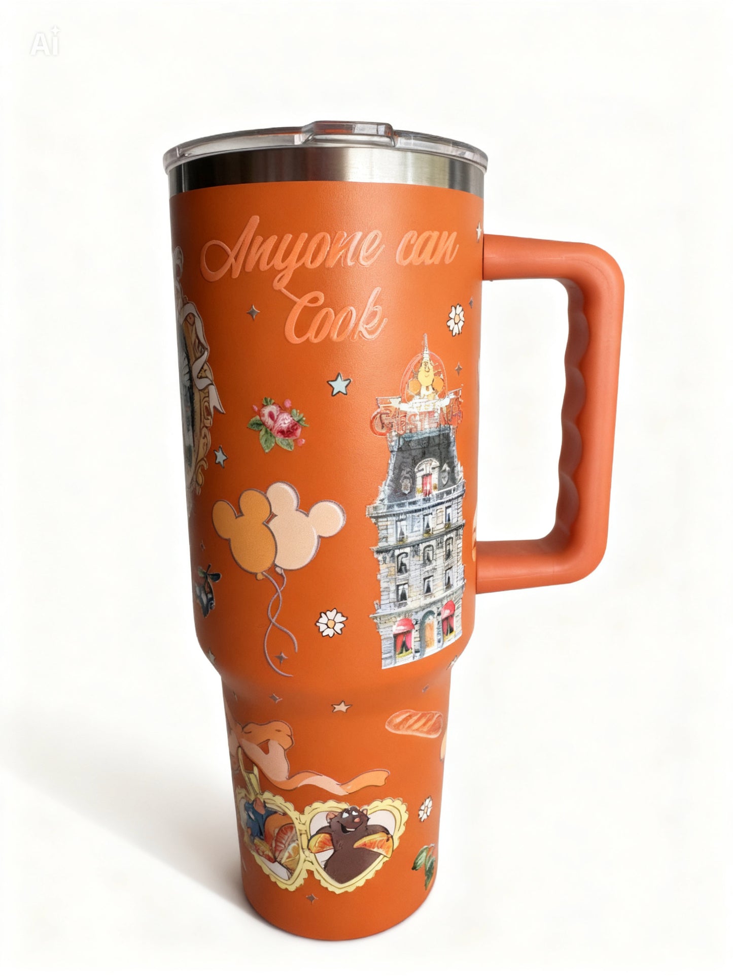 Anyone Can Cook 40oz Steel Tumbler