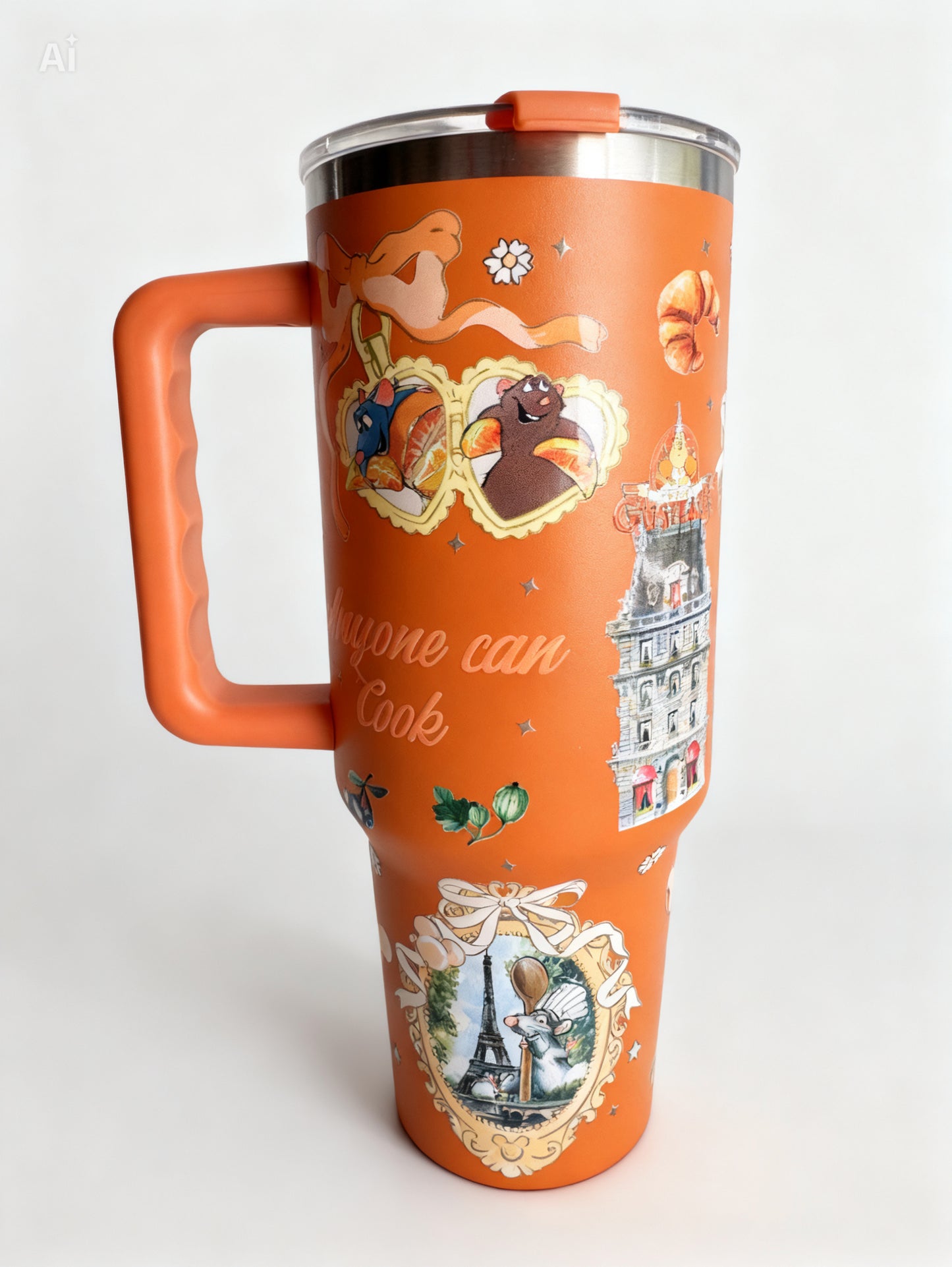 Anyone Can Cook 40oz Steel Tumbler