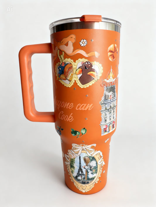 Anyone Can Cook 40oz Steel Tumbler