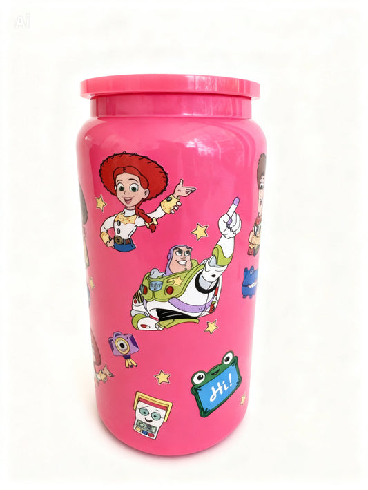 Toy Box Friends Five 16oz Steel cup