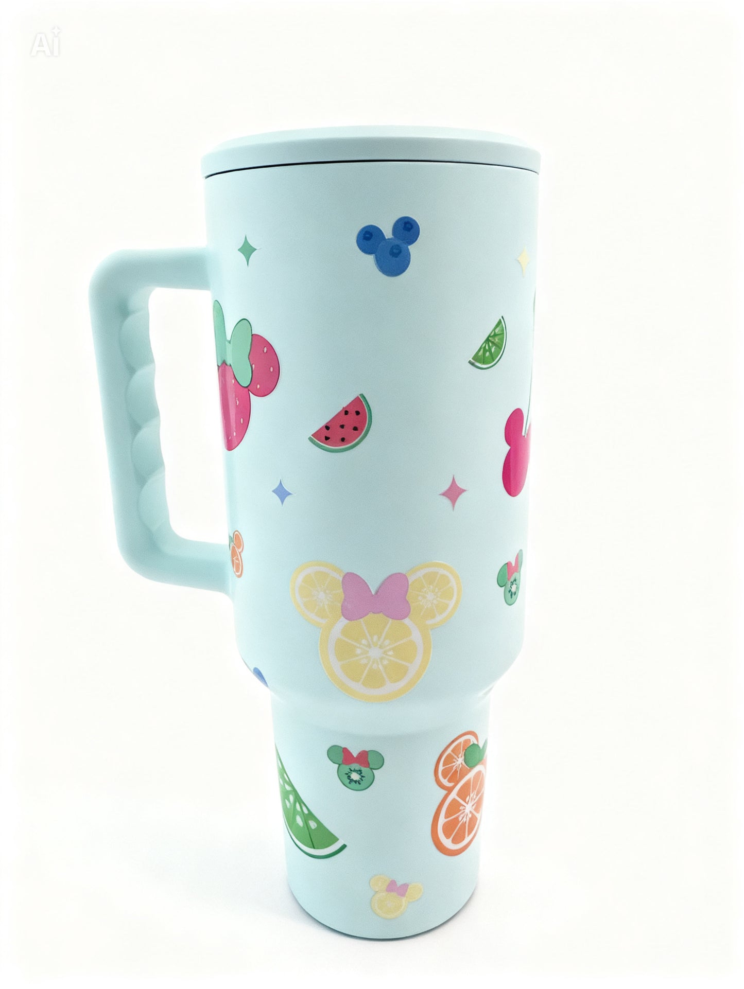 Mint tutti frutti 40oz tumbler