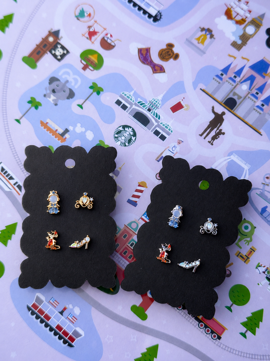 Meet me at Midnight Princess Earrings