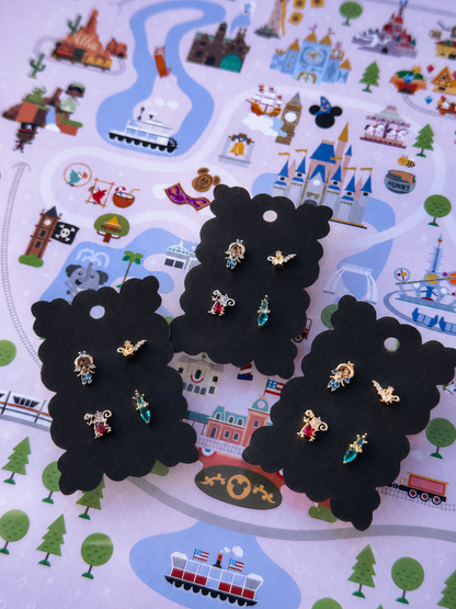 3 Wishes Princess Earrings