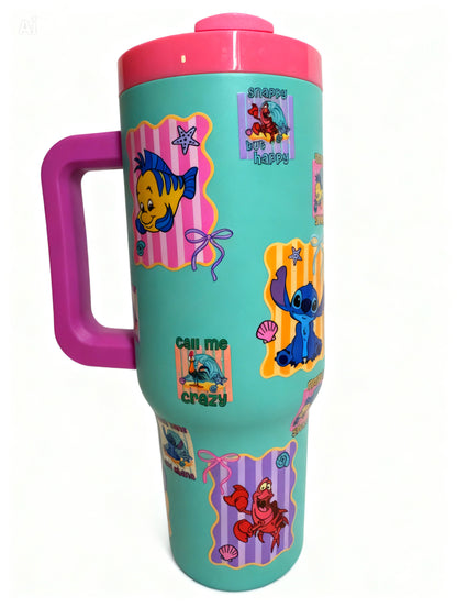 Summer Sidekicks 40oz tumbler