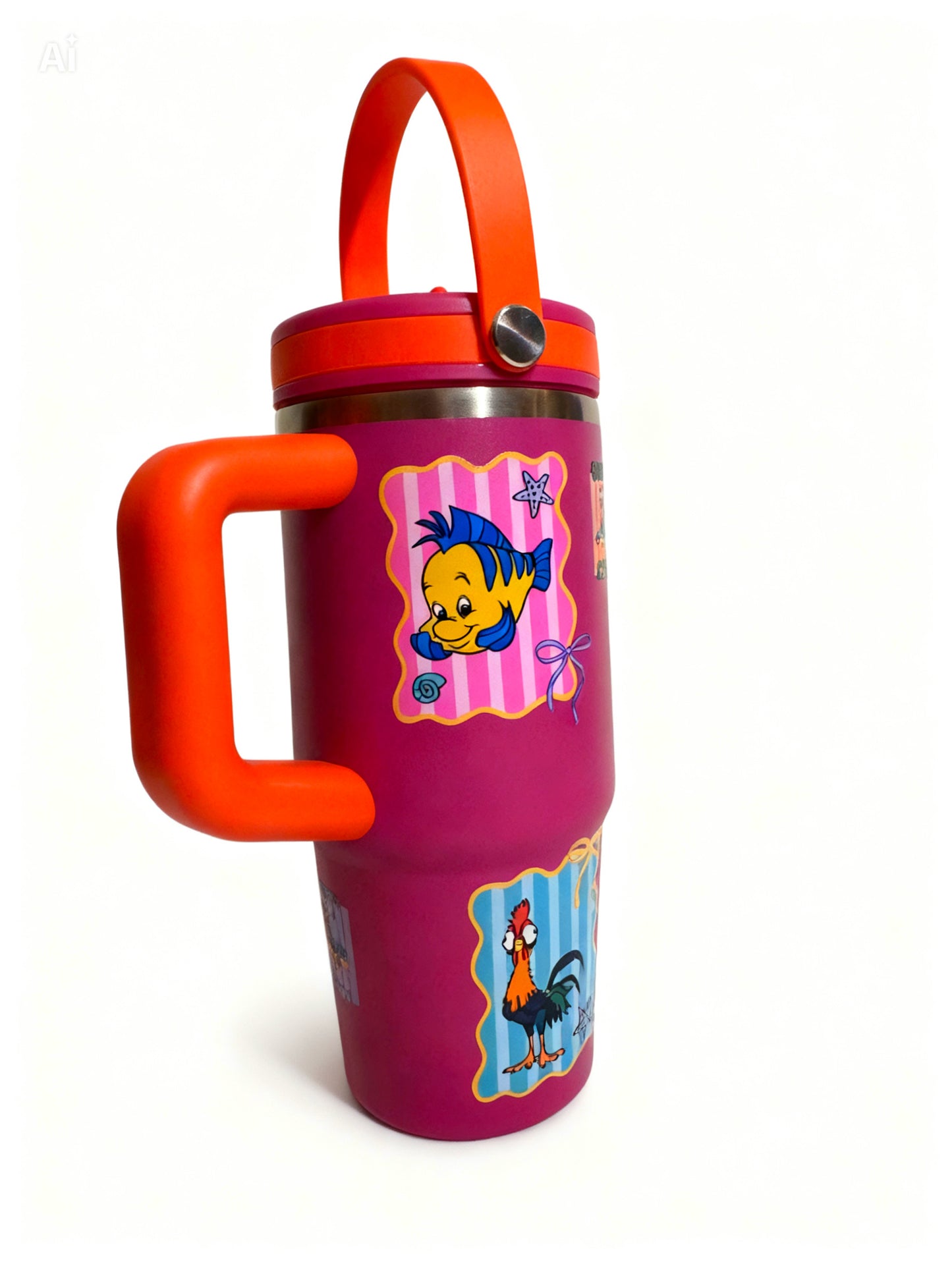 Summer Sidekicks 20oz Steel tumbler