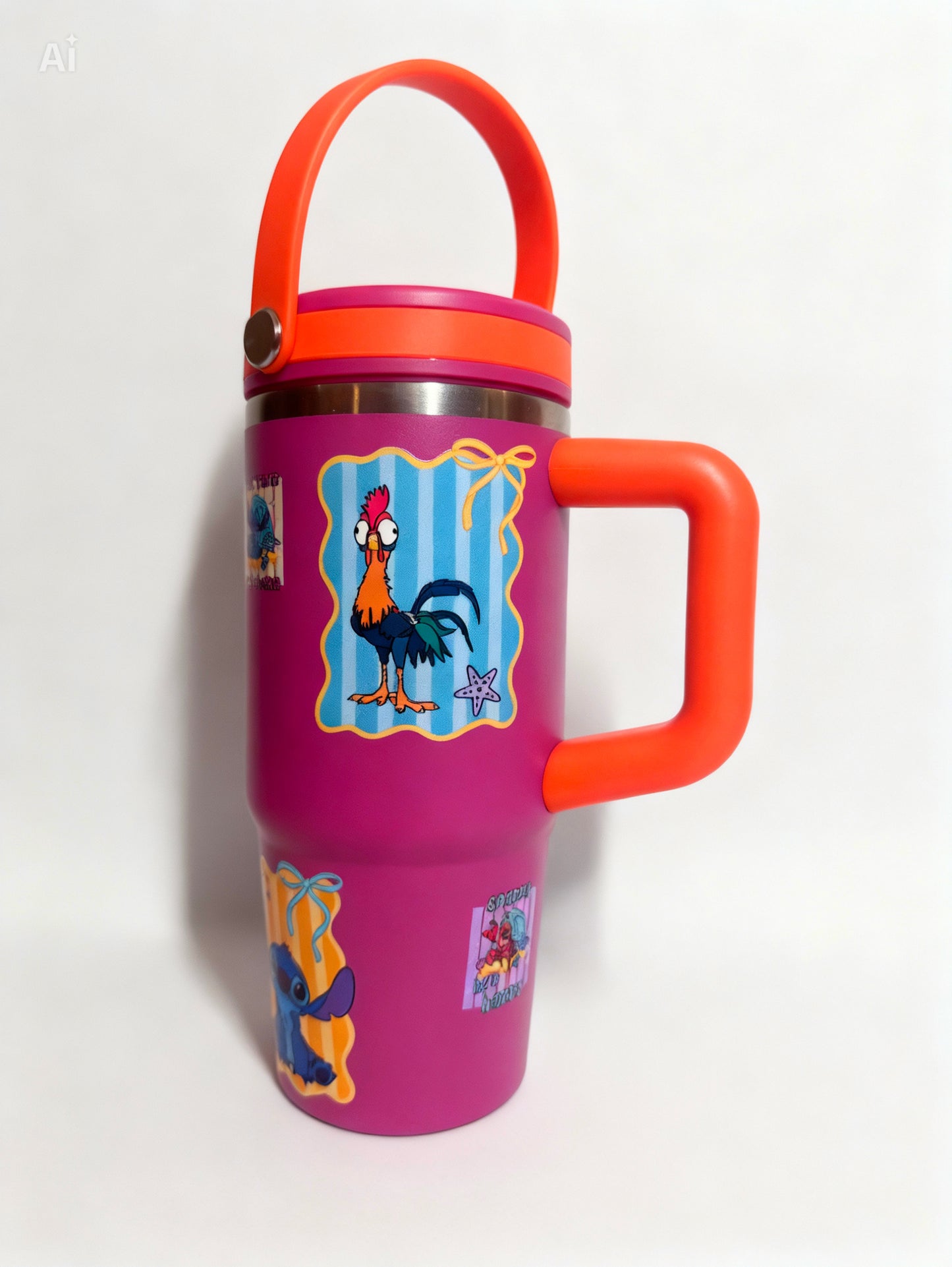 Summer Sidekicks 20oz Steel tumbler