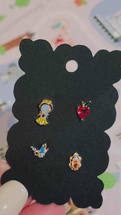 Apple Princess Earrings