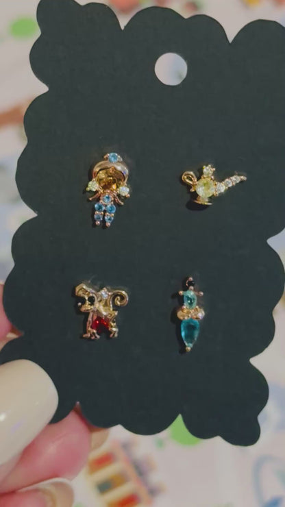 3 Wishes Princess Earrings